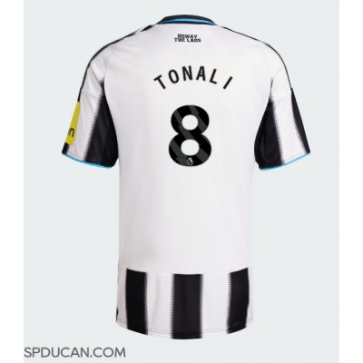 Muški Nogometni Dres Newcastle United Sandro Tonali #8 Domaci 2025-26 Kratak Rukav Muški Nogometni Dres Newcastle United Sandro Tonali #8 Domaci 2025-26 Kratak Rukav